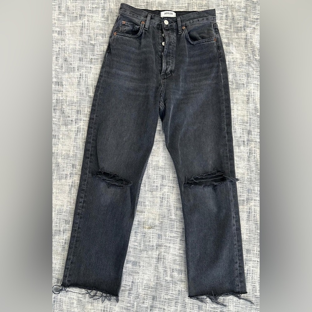Agolde Charcoal Denim Jeans